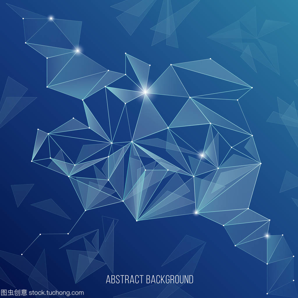 抽象網絡技術背景。全球互聯(lián)網,指向連接向量圖